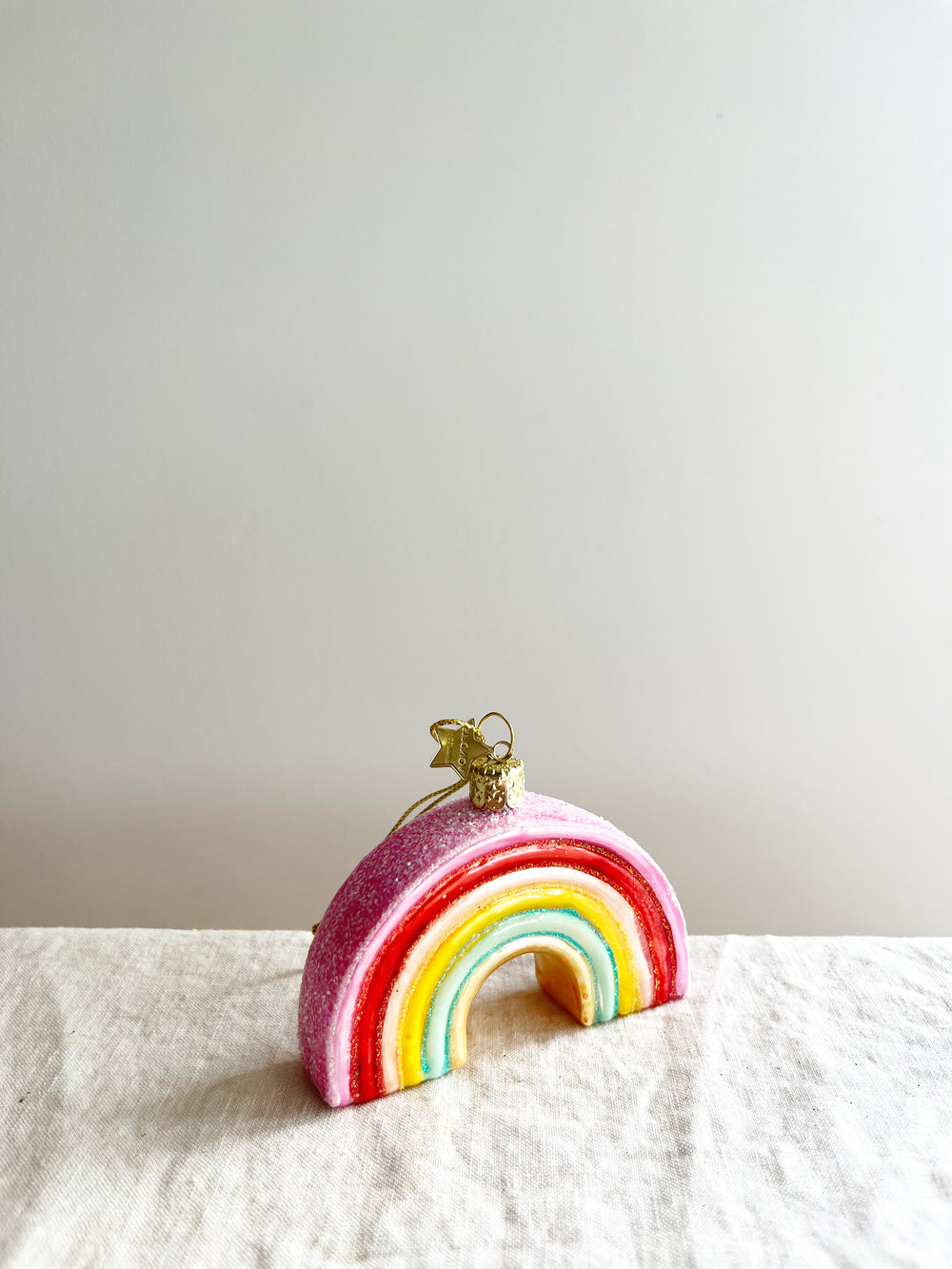 Rainbow Row Ornament