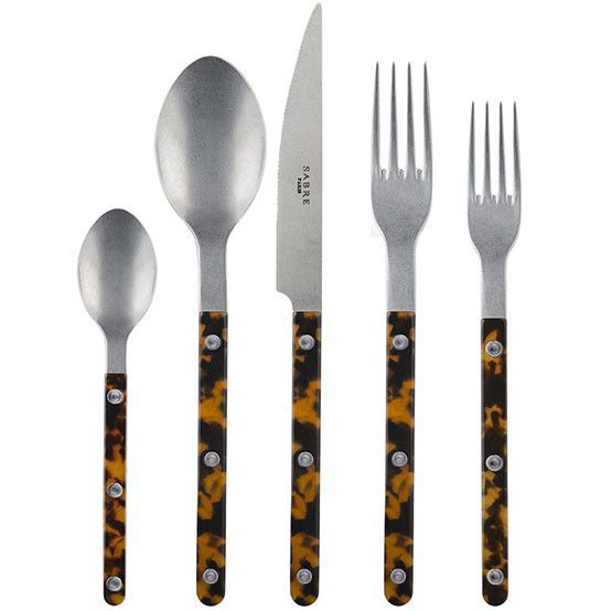 Bistro Tortoise Flatware - 24 piece set