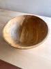 wooden bowls spalted maple wood top inside angle