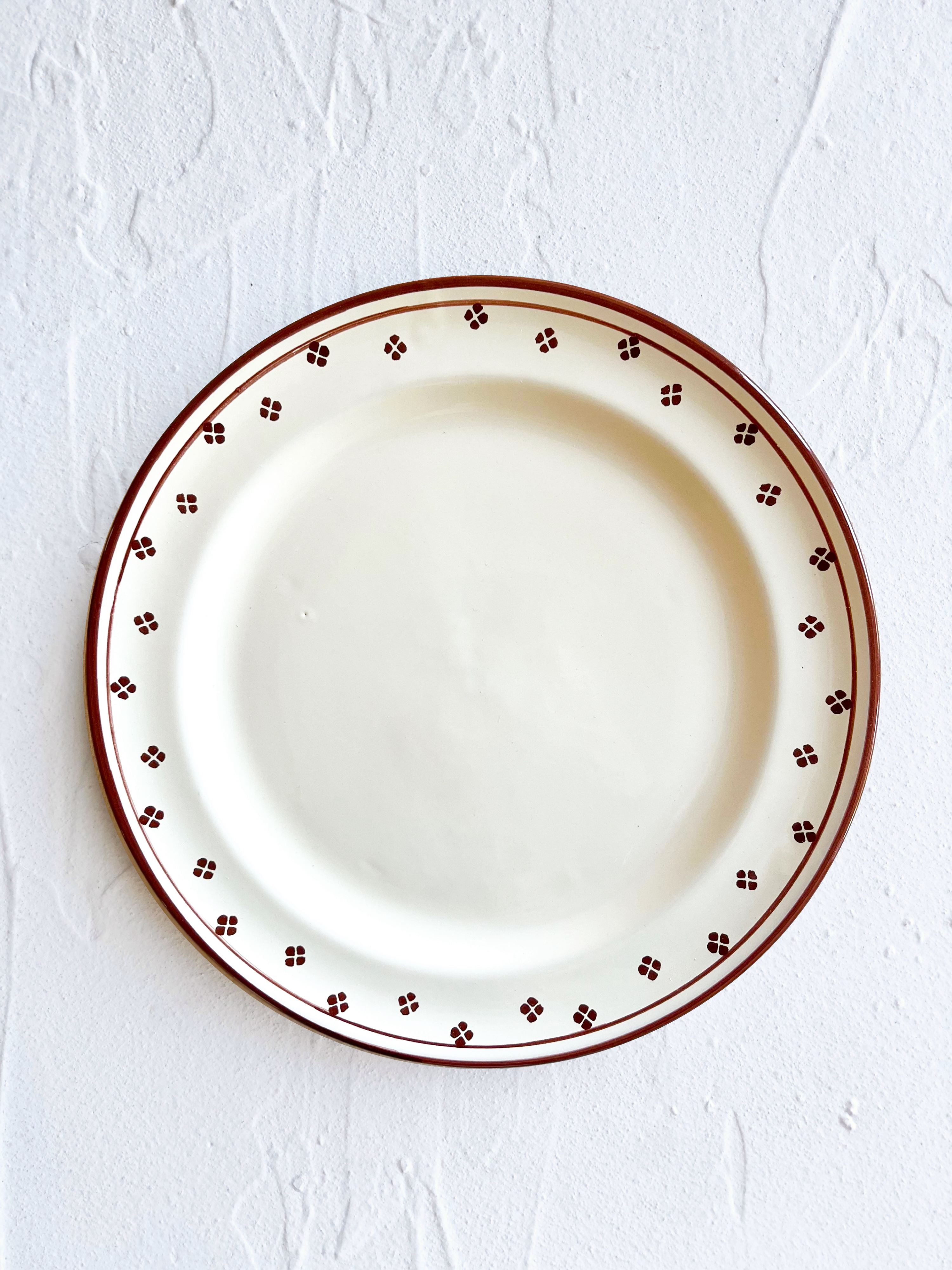 Rigo E Stella Dinner Plate - Crema - S/4