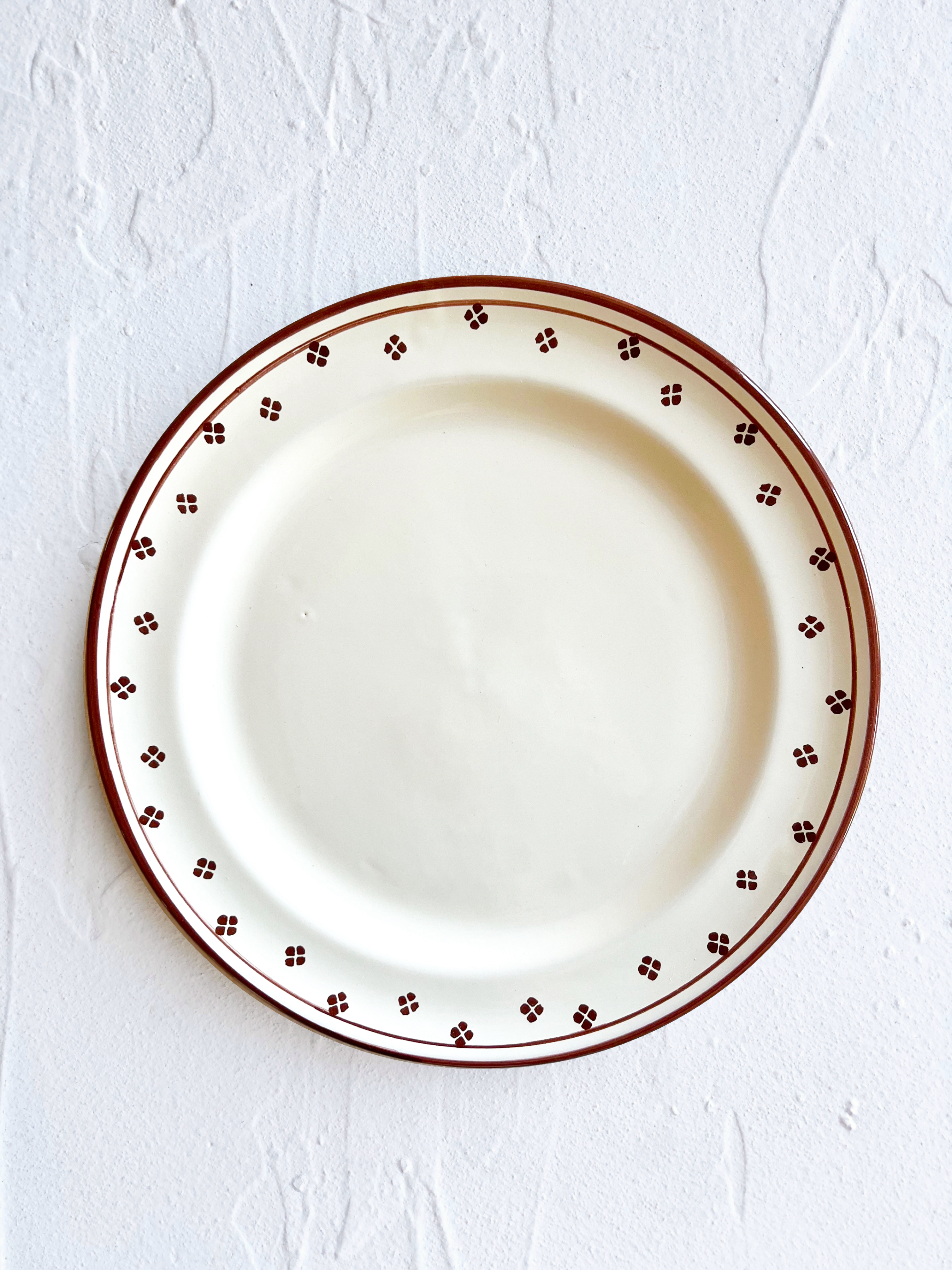 Rigo E Stella  Dinner Plate - Crema - S/4